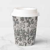 Schwarzer Lauf Pappbecher (Rechts)