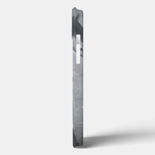 Schwarzer laufender Stallion Case-Mate iPhone Hülle (Rückseite / Links)