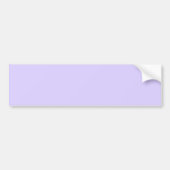 Schwarzer Lavendel mit fester Farbe Autoaufkleber (Vorne)