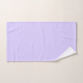 Schwarzer Lavendel mit fester Farbe Badhandtuch Set (Handtuch)