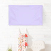 Schwarzer Lavendel mit fester Farbe Banner (Insitu)