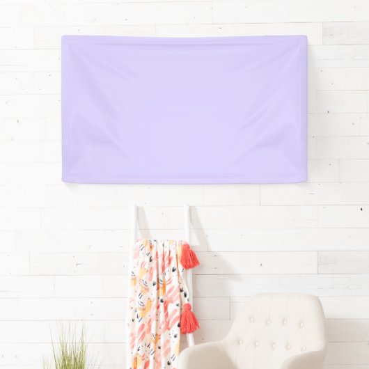Schwarzer Lavendel mit fester Farbe Banner (Insitu)