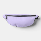 Schwarzer Lavendel mit fester Farbe Bauchtasche (Ablage )