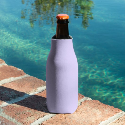 Schwarzer Lavendel mit fester Farbe Flaschenkühler (In Situ Pool)