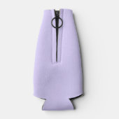 Schwarzer Lavendel mit fester Farbe Flaschenkühler (Rückseite)