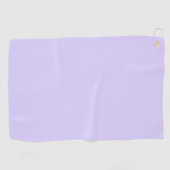 Schwarzer Lavendel mit fester Farbe Golfhandtuch (Horizontal)