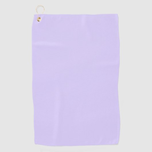 Schwarzer Lavendel mit fester Farbe Golfhandtuch (Vorderseite)