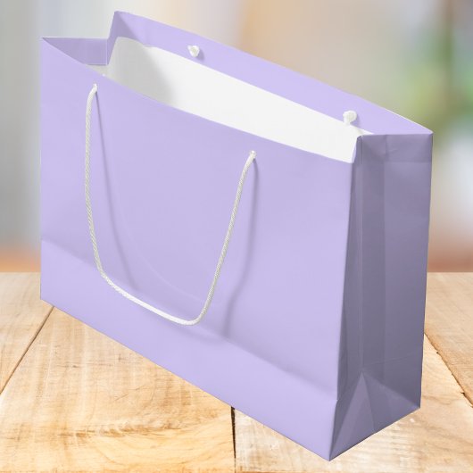 Schwarzer Lavendel mit fester Farbe Große Geschenktüte