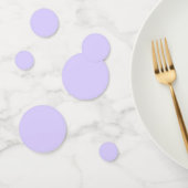 Schwarzer Lavendel mit fester Farbe Konfetti (Gruppe)