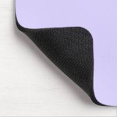 Schwarzer Lavendel mit fester Farbe Mousepad (Ecke)