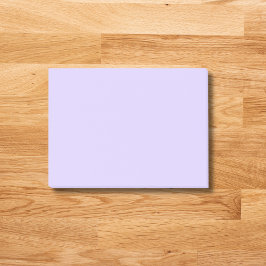 Schwarzer Lavendel mit fester Farbe Post-it Klebezettel
