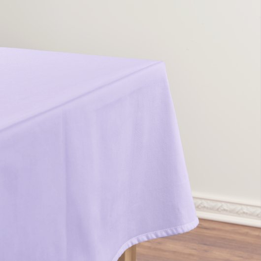 Schwarzer Lavendel mit fester Farbe Tischdecke (Beispiel)