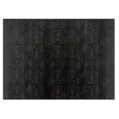 Schwarzer Leder Schneidebrett (Vorderseite)