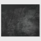 schwarzer Lederuntergrund Geschenkpapier (Flach)