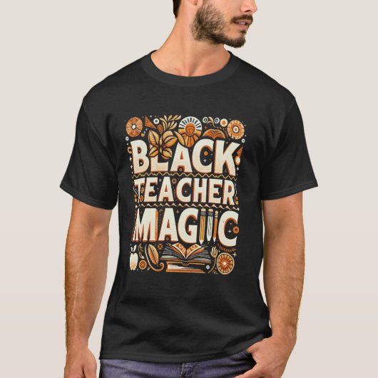 Schwarzer Lehrer Dankbarkeit Erzieher Professor Le T-Shirt (Vorderseite)