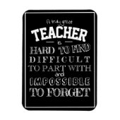 Schwarzer Lehrer Danke, dass du ihm ein Dankeschön Magnet (Vertikal)