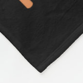 Schwarzer Lehrer der Mittelschule Schwarze Geschic Fleecedecke (Ecke)