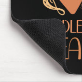 Schwarzer Lehrer der Mittelschule Schwarze Geschic Mousepad (Ecke)