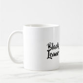 Schwarzer Lemur-Stuhl Kaffeetasse (Links)
