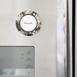 Schwarzer Leopard Magnet