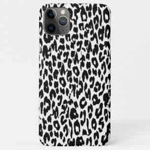 Schwarzer Leopard Print Skin Fur Case-Mate iPhone Hülle