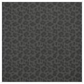 Schwarzer Leopardenmuster Stoff (Muster)