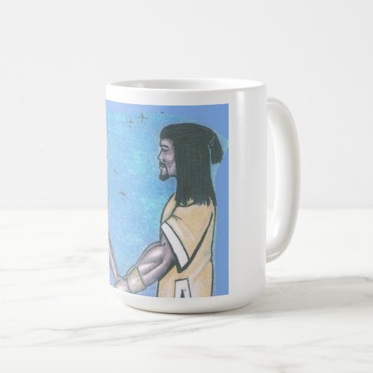 Schwarzer Liebe Kaffeetasse (VorderseiteRechts)