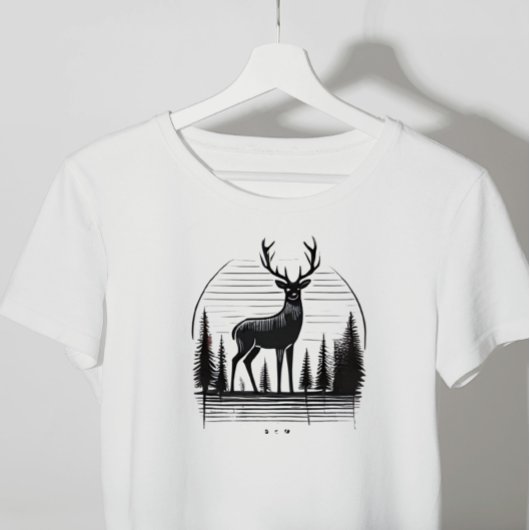 schwarzer lieber T-Shirt