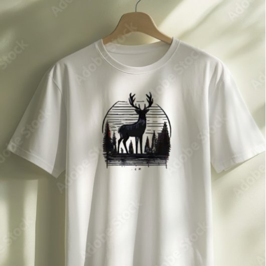 schwarzer lieber T-Shirt