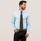 Schwarzer Luxus Krawatte