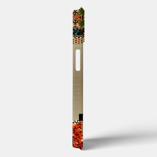 Schwarzer Mädchen-Felsen Case-Mate iPhone Hülle (Rückseite / Rechts)