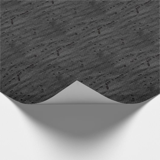 Schwarzer Mamba in illustriertem, Kunst Geschenkpapier (Ecke)