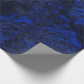 Schwarzer Marmor aus dunklem Marmor, texturierter Geschenkpapier (Ecke)