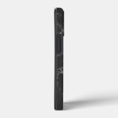 Schwarzer Marmor Case-Mate iPhone Hülle (Rückseite / Rechts)