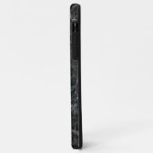 Schwarzer Marmor Case-Mate iPhone Hülle (Hinten/Links)