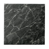 Schwarzer Marmor Fliese (Vorderseite)