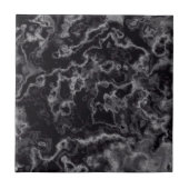 Schwarzer Marmor Fliese (Vorderseite)