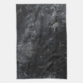 Schwarzer Marmor Geschirrtuch (Vertikal)