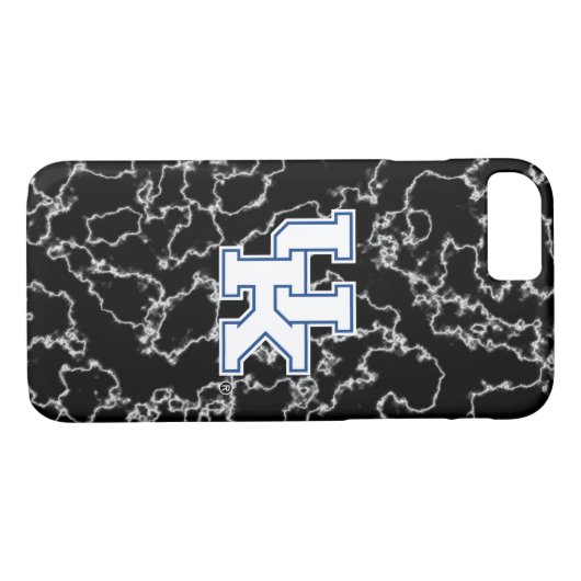 Schwarzer Marmor Kentuckys | Case-Mate iPhone Hülle (Rückseite (Horizontal))