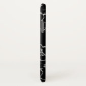 Schwarzer Marmor Kentuckys | Case-Mate iPhone Hülle (Hinten/Rechts)