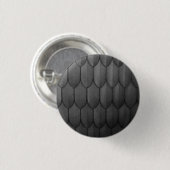 Schwarzer Marmor-Knopf Button (Vorne & Hinten)