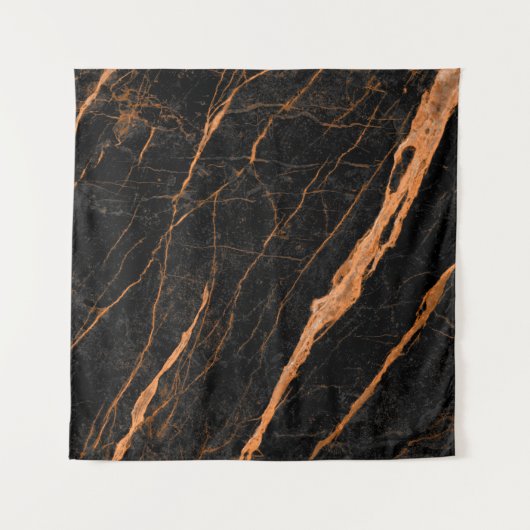 schwarzer Marmor mit goldenen Adern, Kaiser-Marmor Wandteppich (Vorderseite (Horizontal))