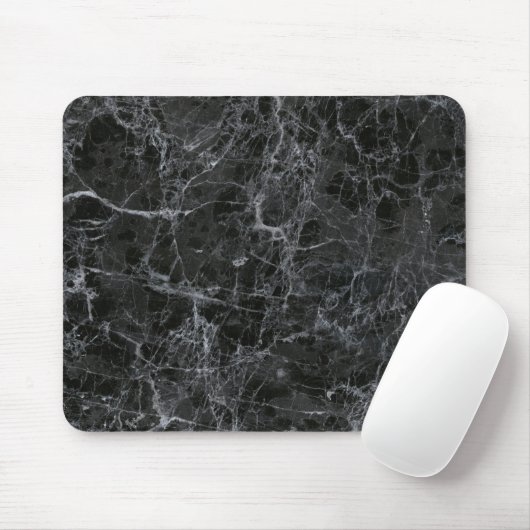 Schwarzer Marmor Mousepad (Mit Mouse)
