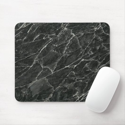 Schwarzer Marmor Mousepad (Mit Mouse)