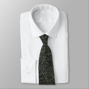 schwarzer Marmor Neck Tie Krawatte