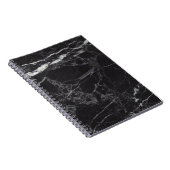 Schwarzer Marmor Notizblock (Rechte Seite)