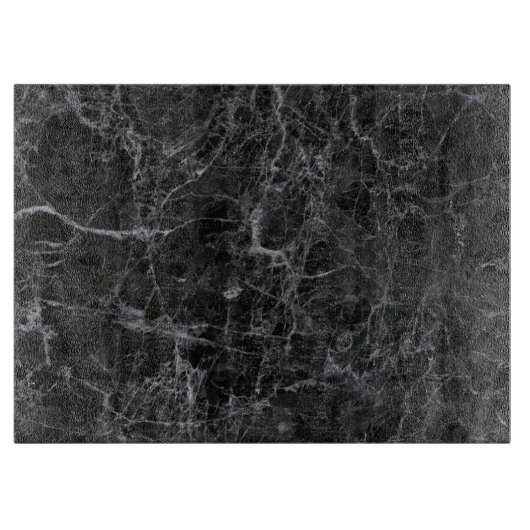 Schwarzer Marmor Schneidebrett (Vorderseite)
