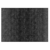 SCHWARZER MARMOR SCHNEIDEBRETT (Vorderseite)