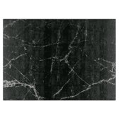 Schwarzer Marmor Schneidebrett (Vorderseite)