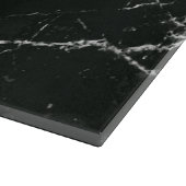 Schwarzer Marmor Schneidebrett (Ecke)